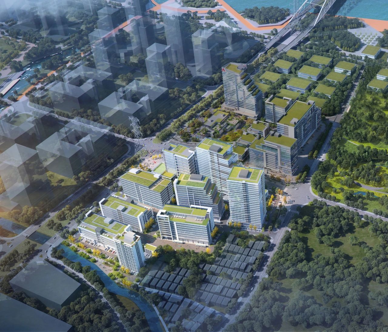 喜讯！​深圳市汉高建设有限公司再次中标东莞中堂天安智能制造幕墙工程